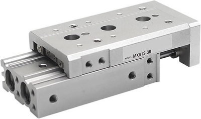 SMC MXS12100 (MXS12-100) - Air Slide Table, 12 mm Bore, 100 mm Stroke
