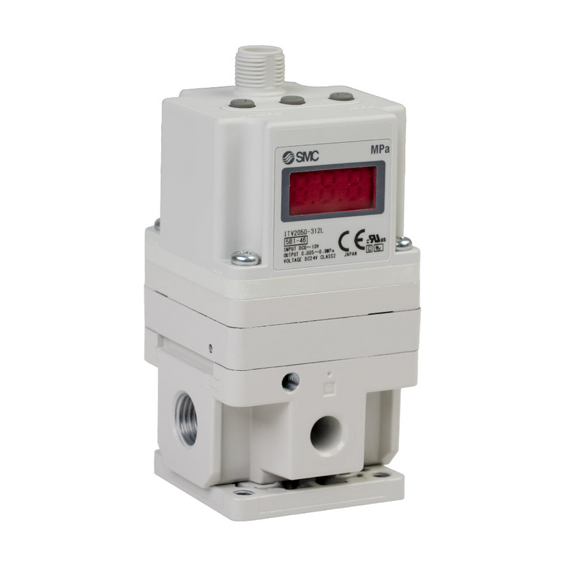 SMC ITV305004F3N3X60 (ITV3050-04F3N3-X60) Electro-pneumatic Regulator