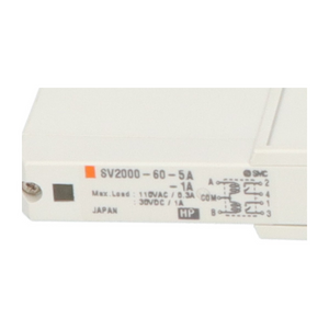 SMC SV2000605A1A (SV2000-60-5A-1A) - Relay Output Module, 24VDC