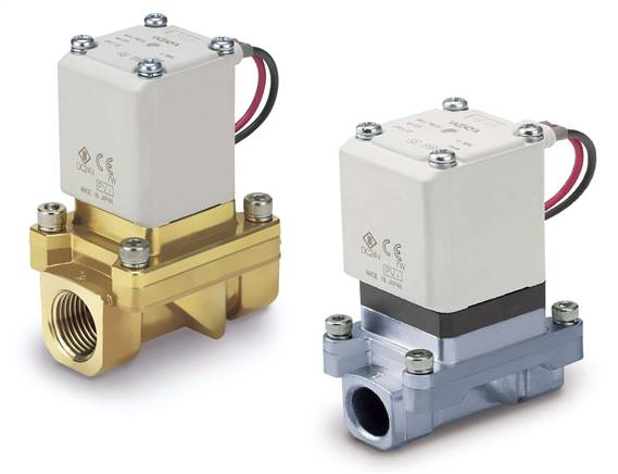 SMC VXZ240FG Zero Differential Pressure Type Pilot Operated 2 Port Solenoid Valve for Air