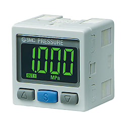 SMC ISE30A01B (ISE30A-01-B) - Digital Pressure Switch, R1/8 Port, PNP 2-Output Switch