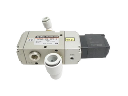 SMC EVP5425YO03FAQ (EVP542-5YO-03FA-Q) 3 Port Pilot Operated Poppet Solenoid Valve, Body Ported