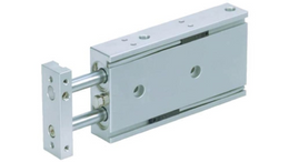SMC CXSM610 (CXSM6-10) Dual Rod Cylinder, Slide Bearing