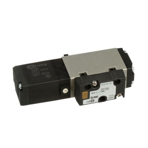 SMC VFS21003FZ (VFS2100-3FZ) - 5 Port Pilot Operated Solenoid Valve, 110 to 120 VAC, For Manifold Without Sub-plate