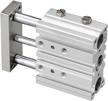 SMC MGPWL50TF50 (MGPWL50TF-50) - Compact Guide Cylinder, Wide Type, Ball Bushing Bearing, 50 mm Bore, 50 mm Stroke