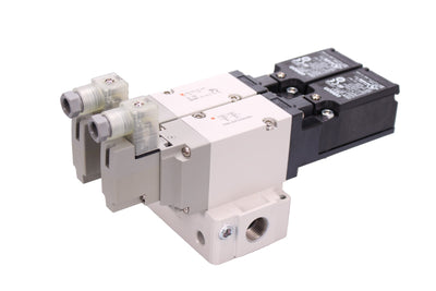 SMC VP5445DZ103FMX538 (VP544-5DZ1-03F-M-X538) - Solenoid Valve, 3-port body-ported, rubber seal
