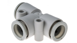 SMC KQ2T1200 (KQ2T12-00) - One-touch Union Tee, ø12 mm tube, 3-way union tee
