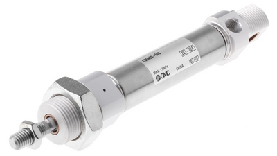 SMC C85N2025 (C85N20-25) - Mini Air Cylinder, 20mm Bore, 25mm Stroke
