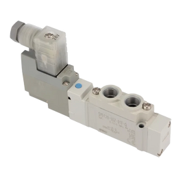 SMC SY51203DZ01FQ (SY5120-3DZ-01F-Q) 5 Port Solenoid Valve