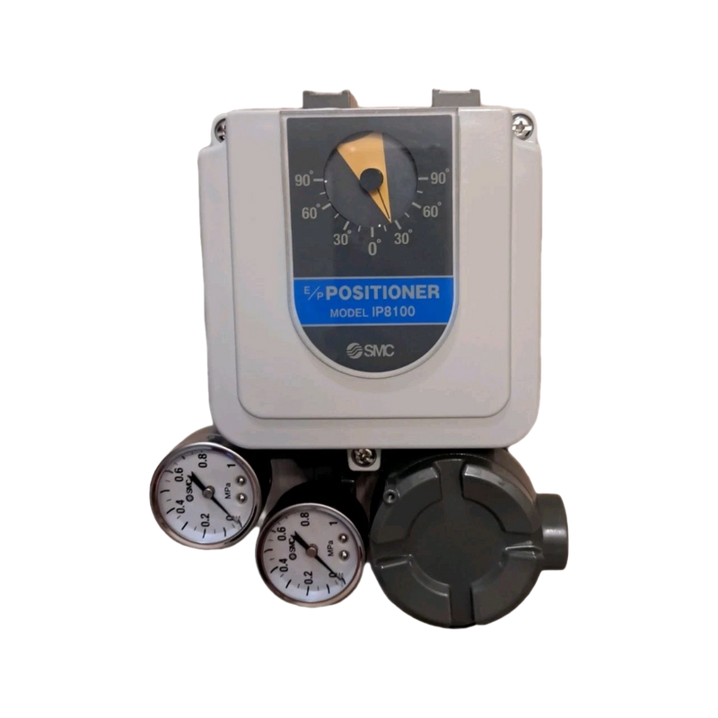 SMC IP8100031JX83Q (IP8100-031-J-X83-Q) Electro-Pneumatic Positioner, Rotary Type