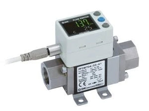 SMC PF3W72003FNMR (PF3W720-03-F-N-M-R) - Digital Flow Switch, 2 to 16 L/min, Rc3/8 Port