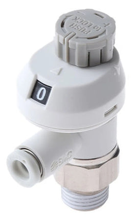 SMC AS2201FS0106S (AS2201F-S01-06S) Speed Controller with One-touch Fitting