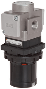 SMC ARG3002G1HB (ARG30-02G1H-B) - Regulator with Built-in Pressure Gauge, Rc 1/4 port