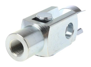SMC GKM2040 (GKM20-40) - Rod Clevis, ISO 8140 Standard, Zinc Chromate Plated Steel