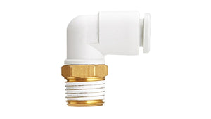 SMC KQ2L1202NS (KQ2L12-02NS) - Male Elbow, ø12 mm tube, R1/4 male elbow