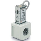 SMC IS10E40N04LA (IS10E-40N04-L-A) - Pressure Switch, Reed Switch Type, With Piping Adapter, NPT 1/2 Port, 0.1-0.4 MPa Set Range