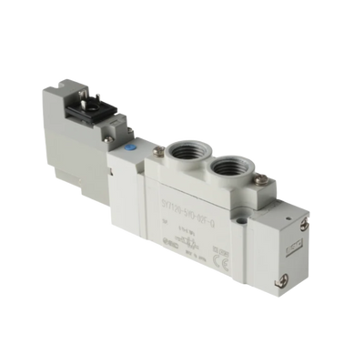 SMC VQZ3125YO102FQ (VQZ312-5YO1-02F-Q) - 3 Port Solenoid Valve, Rc1/4 Port, Metal Seal N.C.