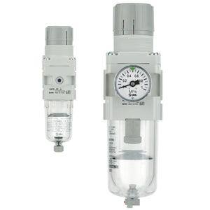 SMC AW40F04DA (AW40-F04D-A) - Modular Filter Regulator, G1/2 Port, Auto Drain