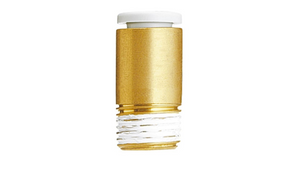 SMC KQ2S0802AS (KQ2S08-02AS) - Hexagon Socket Head Male Connector, ø8 mm tube, R1/4 hex socket male connector