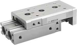 SMC MXS12100 (MXS12-100) - Air Slide Table, 12 mm Bore, 100 mm Stroke