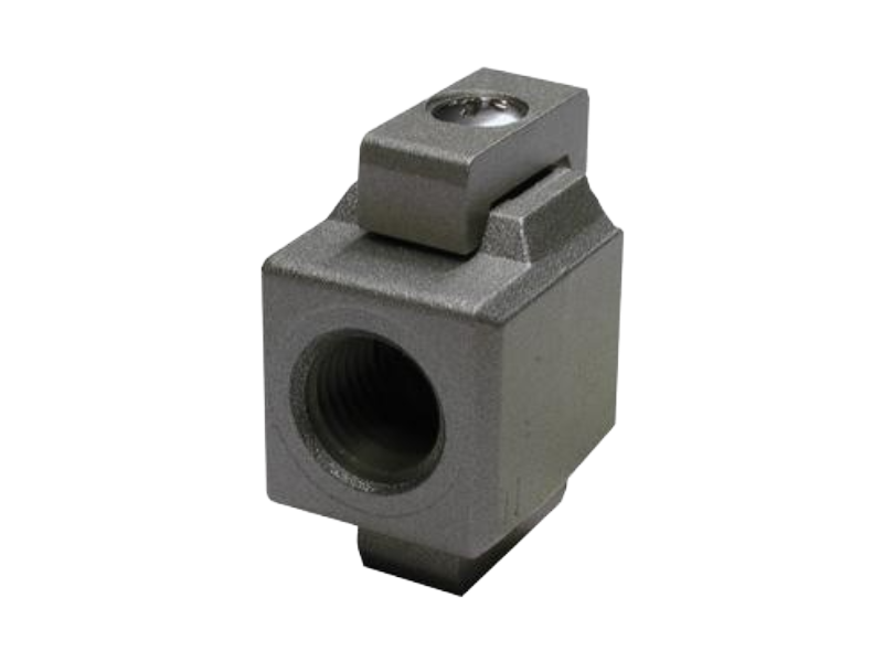 SMC EVP7425YO04FAQ (EVP742-5YO-04FA-Q) 3 Port Pilot Operated Poppet Solenoid Valve, Body Ported