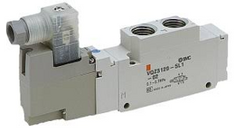 SMC VQZ31215Y102Q (VQZ3121-5Y1-02-Q) 5 Port Solenoid Valve