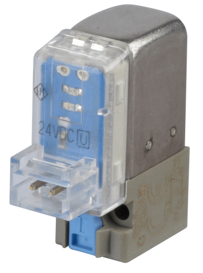 SMC V114A5LOUB (V114A-5LOUB) - 3 Port Solenoid Valve, Large Flow Type, L Plug Connector Without Connector