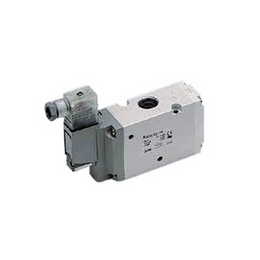 SMC VP542R5YO103FA (VP542R-5YO1-03FA) 3 Port Solenoid Valve Rubber Seal Pilot Poppet Type