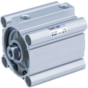 SMC CDQ2A5060DCZ (CDQ2A50-60DCZ) - Compact Air Cylinder, 50mm Bore, 60mm Stroke