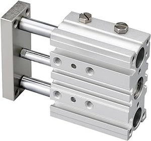 SMC MGPWL50TF50 (MGPWL50TF-50) - Compact Guide Cylinder, Wide Type, Ball Bushing Bearing, 50 mm Bore, 50 mm Stroke