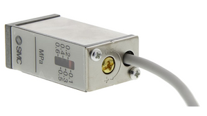 SMC 56IS1001S6L (56-IS10-01S-6L) - ATEX Compliant Pressure Switch, 0.1 to 0.6 MPa Set Range, 3 m Lead Wire