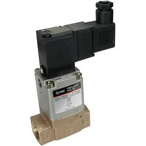 SMC EVNB601ALF40A (EVNB601AL-F40A) - 2 Port Process Valve for Flow Control, Air Operated, G1-1/2 Port, Aluminium Body