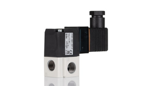 SMC VT3075DZ102FQ (VT307-5DZ1-02F-Q) - 3 Port Solenoid Valve, Direct Operated Poppet Type, 24 VDC Coil, G1/4 Port
