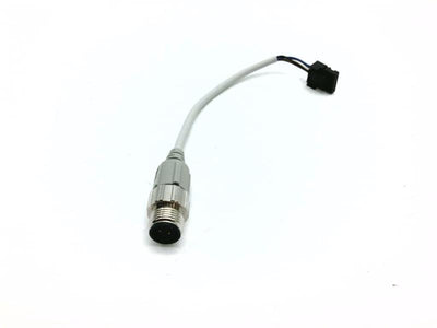 SMC ZS465LM12 (ZS-46-5LM12) - Lead Wire with M12 Connector, 2 m cable, M12 connector lead wire