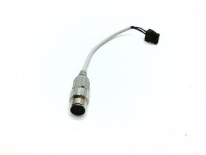 SMC ZS465LM12 (ZS-46-5LM12) - Lead Wire with M12 Connector, 2 m cable, M12 connector lead wire