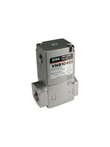 SMC EVNB104CSF10A (EVNB104CS-F10A) - 2 Port Process Valve for Flow Control, Air Operated, G3/8 Port, Stainless Steel Body