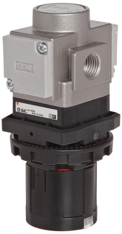 SMC ARG3002G1HB (ARG30-02G1H-B) - Regulator with Built-in Pressure Gauge, Rc 1/4 port