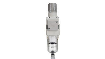 SMC AW20N02BG2NZD (AW20-N02BG-2NZ-D) - Modular Filter Regulator, NPT1/4 Port, With Round Pressure Gauge