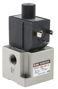 SMC EVT3175DO02FQ (EVT317-5DO-02F-Q) - 3 Port Solenoid Valve, G 1/4 Port, 24 VDC