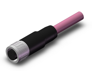 SMC PCA1557688 (PCA-1557688) - Communication Cable, 5 m length, M12 socket B-coded connector