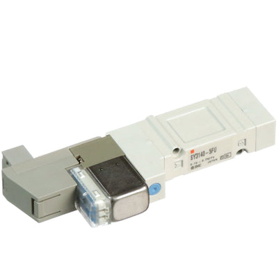 SMC SY31405FU (SY3140-5FU) - 5 Port Solenoid Valve, EX510 Serial Transmission, 24 VDC