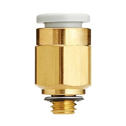 SMC KQ2H06M5A (KQ2H06-M5A) - One-touch Male Connector, Ø6 Tube, M5 Thread