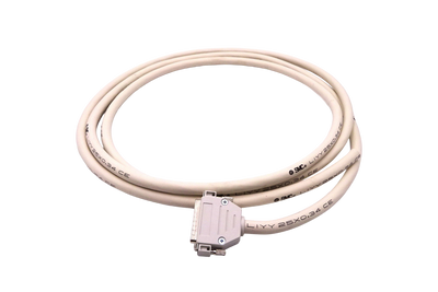 SMC GVVZS300021A2 (GVVZS3000-21A-2) - Connector Cable Assembly, 25-Pin D-Sub, 3 m Cable