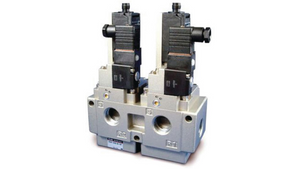 SMC VG3425DZ10FMX87 (VG342-5DZ-10F-MX87) - Solenoid Valve, 24 VDC G1 port