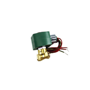 ASCO 8262H202 - 2-Way Direct-Acting Solenoid Valve, 1/4" NPT Normally Closed, Brass