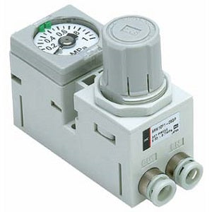 SMC ARM10F108BG (ARM10F1-08-BG) Compact Manifold Regulator, Single Unit Type, Front Handle Type