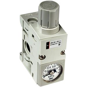 SMC ARM11AB1R05A - Compact Manifold Regulator, Common Supply Type, Regulator Block, OUT One-touch ø6 Block, Common-Supply Regulator Block