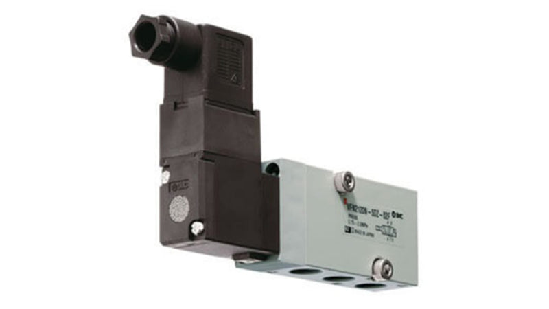 SMC VFN2120N5YO02FQ (VFN2120N-5YO-02F-Q) NAMUR Interface 5 Port Solenoid Valve