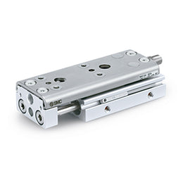 SMC MXQ16A75Z2 (MXQ16A-75Z2) Air Slide Table, Double Ported Type with End Lock