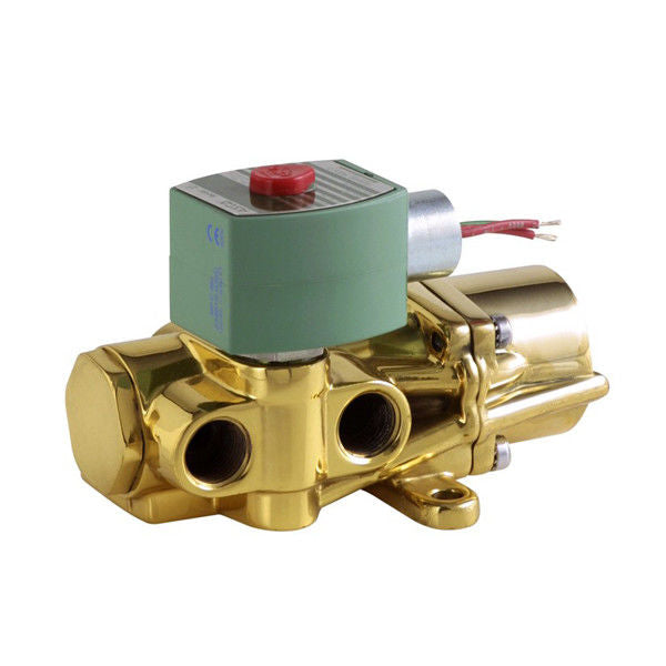 ASCO 8344G074 4-Way Piston-Operated Poppet Solenoid Valve